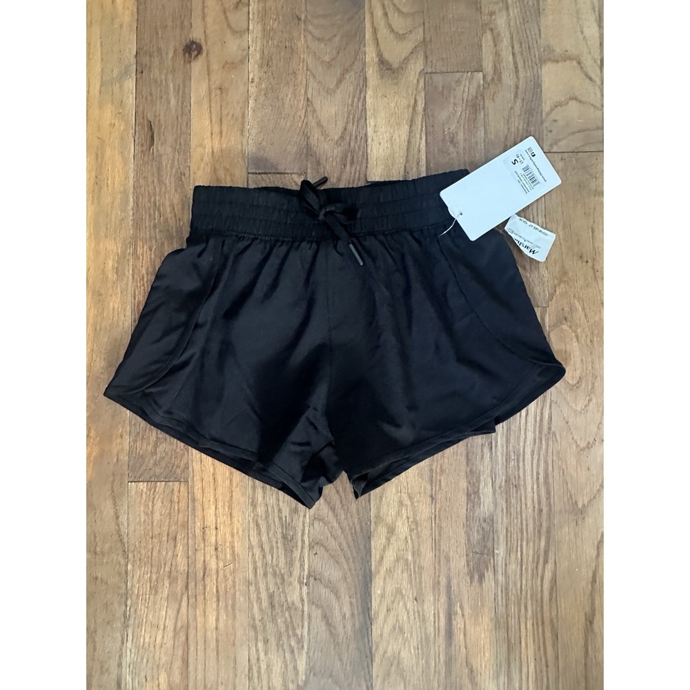 NWT 90 Degree by Reflex Girls Full Court 2-In-1 Running Shorts Size S